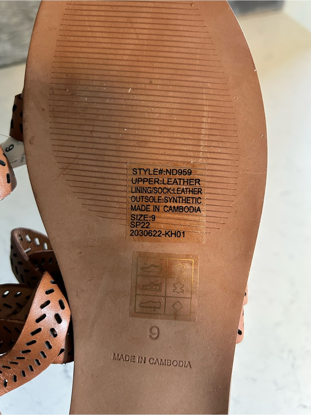 NWT Madewell Cora Leather Slide Sandals - Picture 12 of 12